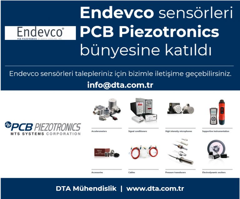 Endevco sensörleri  PCB Piezotronics  bünyesine katıldı