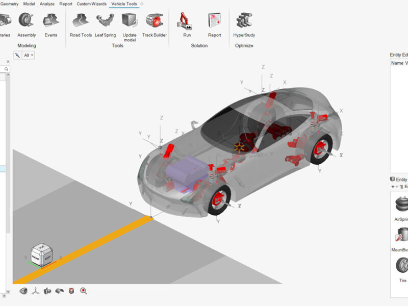 MotionSolve taşıt dinamiği