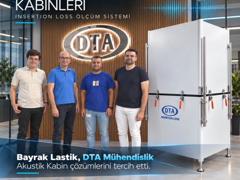 Bayrak Lastik, Ar-Ge ve test altyapısını güçlendirmek adına DTA Mühendislik Insertion Loss Ölçüm Kabini’ni tercih etti